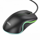 Комп'ютерна миша Hoco GM19 Enjoy Gaming luminous wired mouse Black - изображение 1
