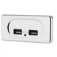USB накладна зарядка 3.1А. Юсб живлення від акумулятора 2 виходи - зображення 5