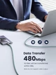 Кабель зарядный UGREEN USB C to USB C Charger Cable 100W кабель для быстрой зарядки 2 м Green (90794) - изображение 7