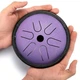 Глюкофон 5.5" (14 см) 6 нот Hluru TP6-5.5 Lavander Tongue Pocket Drum Cooper Steel - изображение 1