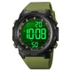 Военные тактические часы SKMEI 1845AG ARMY GREEN, Модные мужские часы, Часы EZ-489 для мужчины (TL271195ws17327) - изображение 3