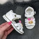 Босоножки детские для девочки BBT Kids белые с закрытой пяткой 22 р (14 см) 5399 - изображение 4
