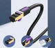 Патч-корд Vention CAT 7 SFTP Ethernet rj-45 - rj-45 8 жил 0.5 м Black (ICDBD) - зображення 2