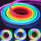 Светодиодная неоновая RGB Smart LED лента DIGITAL 220V, IP65, Комплект 10 метров с пультом Sneha (996484) - изображение 7
