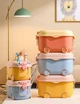 Многофункциональный ящик для хранения игрушек POPPET Свинка Йеллоу На колесах Большой (PP-002Y-L) - изображение 7