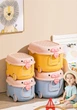 Многофункциональный ящик для хранения игрушек POPPET Свинка Йеллоу На колесах Большой (PP-002Y-L) - изображение 8
