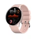 Смарт-годинник жіночий Lige MX15 Pink Silicon (розмова, тонометр, температура, пульсоксиметр) - зображення 1