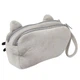Пенал-сумка косметичка клатч 19х11 см Серый и Мягкая игрушка Pusheen cat 10х7 см Лев Оранжевый n-12238 - изображение 5