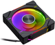 Wentylator Phanteks D30-120 D-RGB Regular Single Pack Black (8300253) - obraz 1