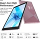 Планшет 10.1" TJD MT-1025QU 4/128Gb 4 ядра Android 11 6000 mAh Розовый - изображение 4
