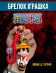 Ван Піс брелок One piece Великий куш манга Монкі Д. Луффі Luffy Monkey Солом'яний капелюх на бочці брелок для ключів One piece_94 - зображення 1