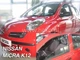 Дефлектори вікон (вітровики) HEKO для Nissan Micra (K12) 2003-2010 5D вставні 4 шт - зображення 3