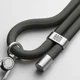 Универсальный ремешок-шнурок для смартфона, Rope, Titanium Grey, нейлоновый, прочный, регулируемый по длине, с держателем для чехлов с вырезом для зарядки, кросбоди, подходит для ношения на шее и через плечо, ArmorStandart (ARM76099) - изображение 1