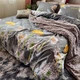 Постельное белье хлопковое Одуванчик Евро Простынь на резинке 180x200х20 Бязь Серое 50 х 70 - изображение 3