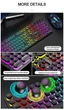 Игровой комплект, клавиатура игровая + игровая мишь T-Wolf TF270 2 в 1 Проводной с RGB подсветкой - изображение 7