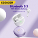 Навушники ESSAGER (color box) Shining TWS Bluetooth earphones White (EEJTW-SL02) - зображення 2