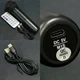 Беспроводная караоке колонка с микрофоном, пультом и RGB-подсветкой ZQS8166W Черный - изображение 6
