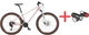 Велосипед KTM PENNY LANE 271 27.5" рама M/42 2023 Розовый (9008594450400) + подарок Комплект фара + задняя мигалка Knog Plugger Front Twinpack 350/10 Lumens(with Plug Rear) - изображение 1