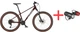 Велосипед KTM PENNY LANE 271 27.5" рама S/38 2023 Темно-красный (9008594450349) + подарок Комплект фара + задняя мигалка Knog Plugger Front Twinpack 350/10 Lumens(with Plug Rear) - изображение 1