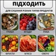 Подвесная трехъярусная сладная сетка 35х35х75см для сушки рыбы, грибов, овощей и фруктов (Синяя) - изображение 4