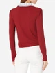 Пуловер женский Tommy Hilfiger 738449656 XS Красный (1159806485) - изображение 2