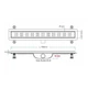 Трап Valtemo Harkline Base VLD-590335 с боковым отводом 90 см 40 мм - изображение 2
