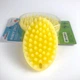 Силиконовая щетка для короткой шерсти собак и кошек Doggy Man Honey Smile 105*70мм - изображение 3