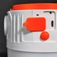 Ліхтар - світильник акумуляторний переносний світлодіодний Solar Light HS-V66-1, сонячна панель Білий - зображення 6