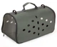 Сумка для перенесення котів та собак 48x26x25 см CosmoPet CP-12 Gray - зображення 3