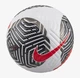 Мяч футбольный Nike Flight OMB FB2901-100 №5 Бело-черный с красным - изображение 2