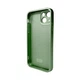Захисний чохол-накладка AG Glass Matt Frame Color Logo для Apple iPhone 12 Light Green (AGMattFrameiP12LGreen) - зображення 2
