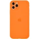Захисний чохол-накладка Silicone Full Case AA Camera Protect для Apple iPhone 11 Pro Max Orange (FullAAi11PM-52) - зображення 1