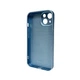 Защитный чехол-накладка AG Glass Matt Frame для Apple iPhone 15 Sierra Blue (AGMattFrameiP15LBlue) - изображение 2