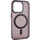Чохол TPU+PC Lily with MagSafe для Apple iPhone 13 Pro Max (6.7") Dark Purple - изображение 3