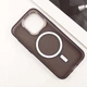 Чохол TPU+PC Lily with MagSafe для Apple iPhone 13 Pro Max (6.7") Dark Purple - изображение 4