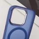 Чохол TPU+PC Lily with MagSafe для Apple iPhone 13 Pro Max (6.7") Deep Navy - изображение 5
