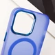 Чохол TPU+PC Lily with MagSafe для Apple iPhone 13 Pro Max (6.7") Blue - изображение 5