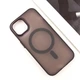 Противоударный Чехол TPU+PC Lily with MagSafe для Apple iPhone 14 (6.1") Dark Purple - изображение 3