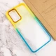 Чохол TPU+PC Fresh sip series для Xiaomi Redmi Note 10 Pro / 10 Pro Max Бірюзовий / Помаранчевий - зображення 3