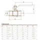 Кран кульовий Idrosanitaria Bonomi MISSOURI 1 1/4" ВВ PN30 - изображение 2