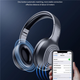 Навушники Celebrat A28 Bluetooth Headphones Black - зображення 4