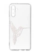Прозорий чохол на Samsung Galaxy S24 FE Колібрі (принт 123) - зображення 1