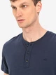 Футболка бавовняна довга чоловіча Camel Active 409474-9T84-47 L Темно-синя (4064478735082) - зображення 5