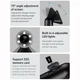 Микроскоп Apexel цифровой с ЖК-экраном и USB 400-800X Чёрный (1014-449-00) - изображение 9