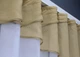 Кухонна занавіска VR-Textil № 078к бежевий з білим 280х170 см (52-0881) - зображення 4