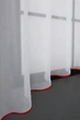 Кухонный тюль арка с ламбрекеном VR-Textil № 025к белый с красным 280х170 см (52-0863) - изображение 5