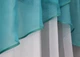 Кухонная тюль арка с ламбрекеном VR-Textil № 025к белый с лазурным 280х170 см (52-0864) - изображение 4