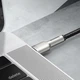 Кабель BASEUS Cafule Metal Cable Type-C to Type-C 2 метра 100W (20V 5A) CATJK-D01 - изображение 5