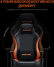 Кресло игровое Anda Seat Luna Color Size L Black/Orange PVC (AD18-48-BO-PV) - изображение 9
