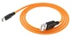 Кабель Hoco X21 Plus (USB to Type-C / 3A) / длина кабеля 1 метр / (black & orange) - изображение 3